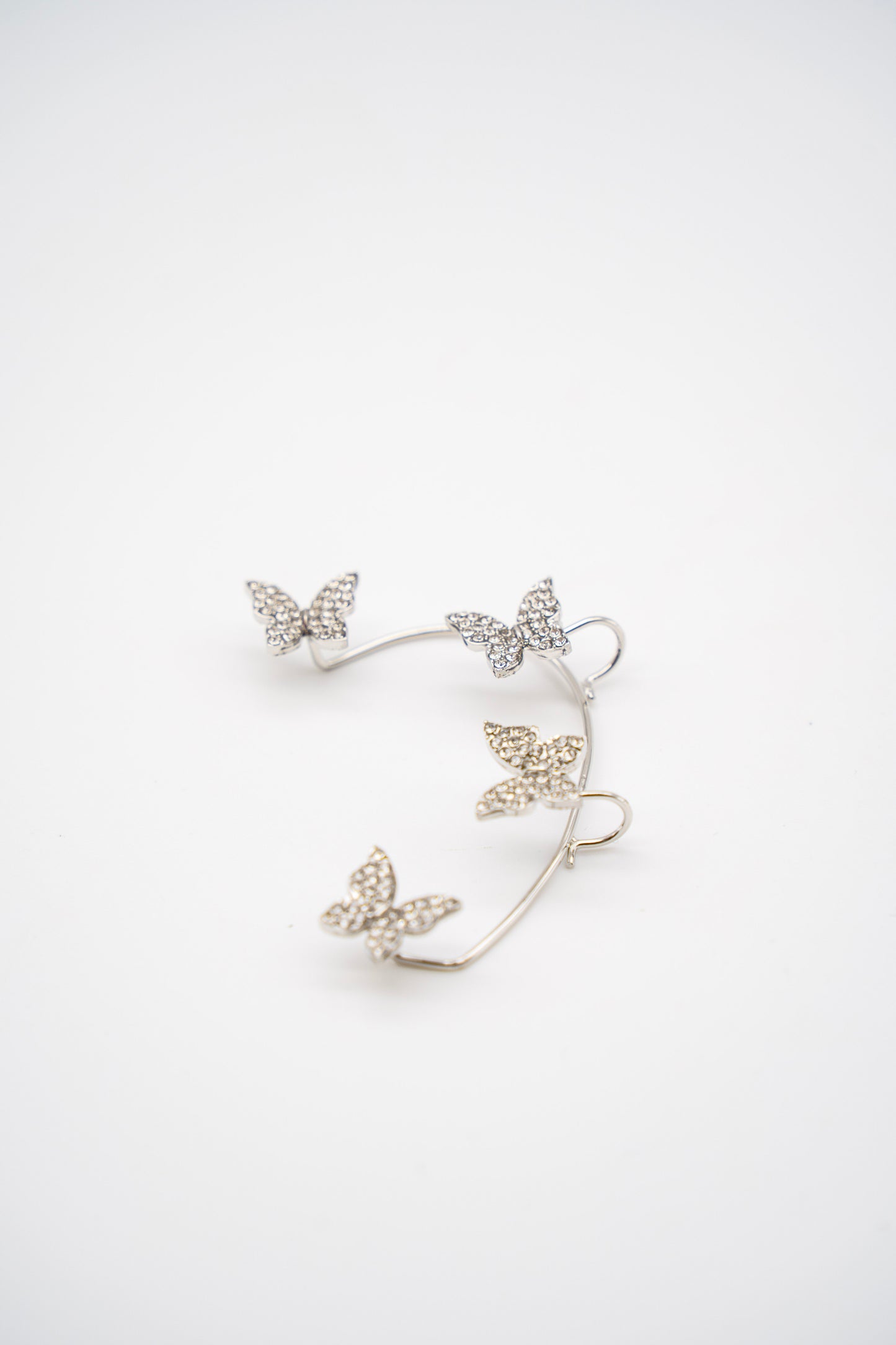 Too Shy Ohrclip/Cuff Silver